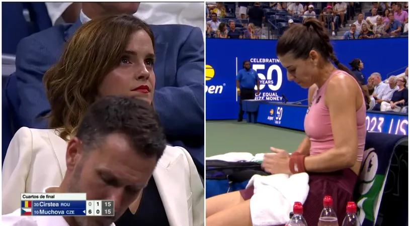 Ironii incredibile după ce Karolina Muchova a dat de pământ cu Sorana Cîrstea la US Open: „Se uită Emma Watson la tine și mănânci bătaie cu 6-0!