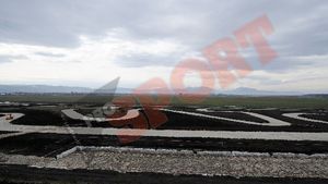 FOTO Circuit internațional de karting,** lângă Brașov