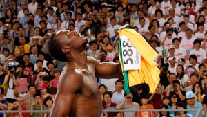 INCREDIBIL Usain Bolt a pierdut titlul mondial!** A fost descalificat în finala de 100 de m de la CM! Vezi motivul