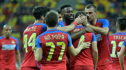 OFICIAL | Steaua merge în preliminariile Champions League, pe ruta non-campioanelor! Trupa lui Reghe așteaptă să-și afle adversarere, dar are șanse mici să fie cap de serie