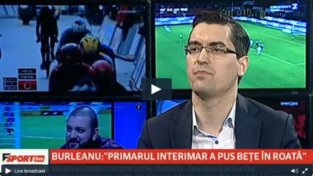 Răzvan Burleanu a fost la ProSport LIVE. Urmărește aici emisiunea integrală