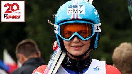 #20pentru20 | Daniela Haralambie zboară spre recorduri naționale: "Am avut tupeu, încredere în mine, iar antrenorii au știut foarte bine cum să mă învețe să alunec bine, cum să sar bine și cum să fiu în siguranță"