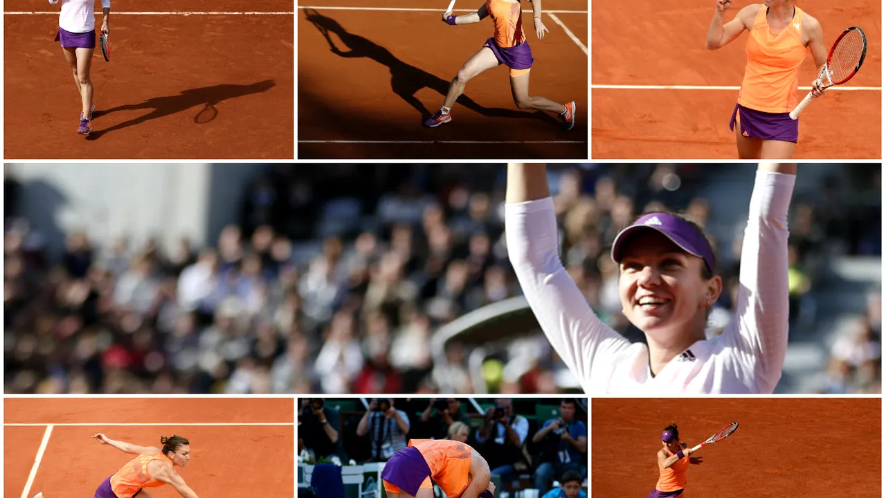 GALERIE FOTO | Cele mai frumoase poze cu Halep la Roland Garros