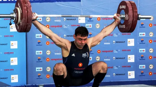 Nicolae Onica, medalie de bronz la Campionatele Mondiale din Turkmenistan, cu nou record personal la totalul olimpic – 391 de kilograme