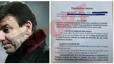 EXCLUSIV - Plângerea penală a lui Daniel Prodan: "Am luat cunoștință de situația de fapt ce va fi expusă din materialele apărute în presă"