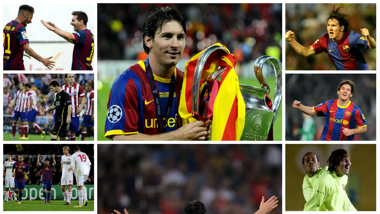 GALERIE FOTO | 10 ani de Messi la Barcelona. Zece imagini reprezentative cu superstarul argentinian care a debutat la echipa mare pe 16 octombrie 2004