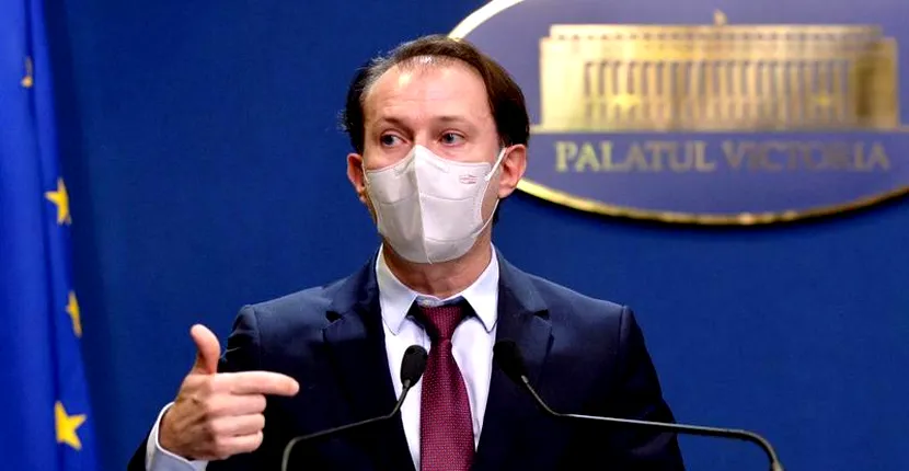 Premierul Florin Cîțu, despre respectarea măsurilor de protecție. ”Este foarte important să purtăm mască în spațiul public”