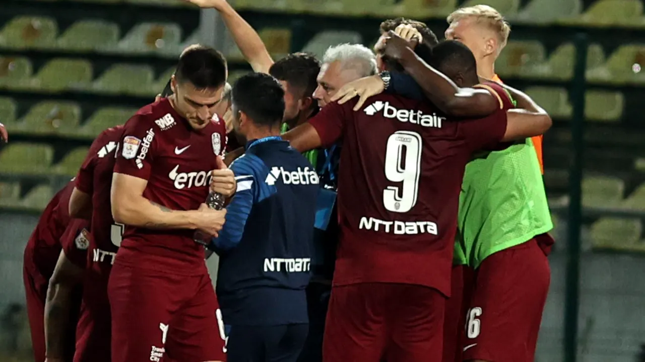 FC Argeș - CFR Cluj 0-1. Campioana României, de neoprit în Liga 1! A șasea victorie consecutivă pentru Marius Șumudică