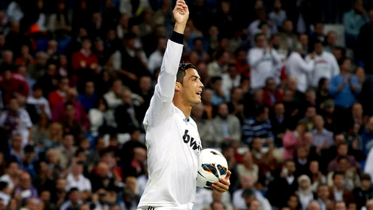 Gest superb făcut de Ronaldo, la meciul cu Deportivo La Coruna!** Ce a vrut să spună cu acest semn