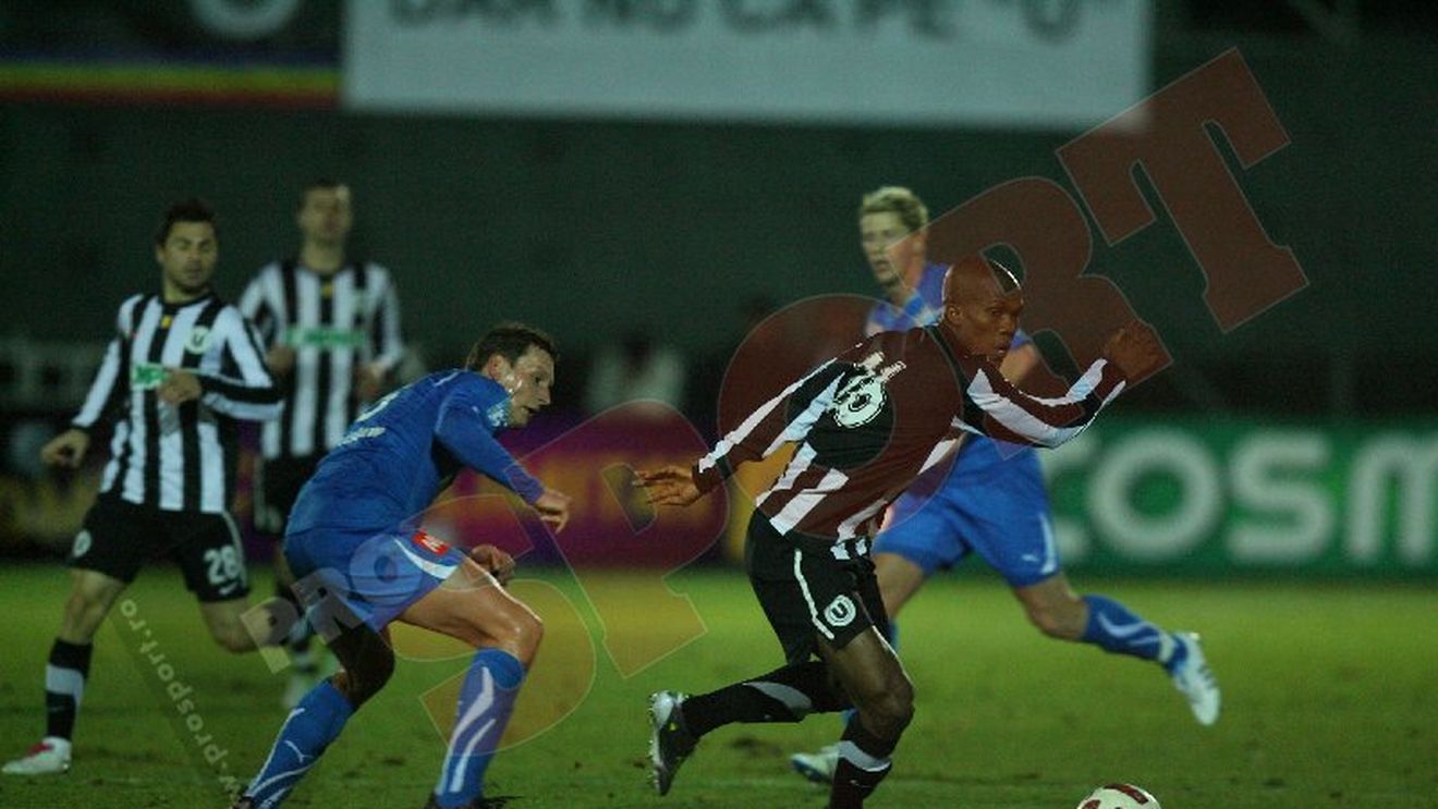 FOTO** Înfrângere pentru "șepcile roșii": "U" Cluj - Wiener Neustadt 1-2