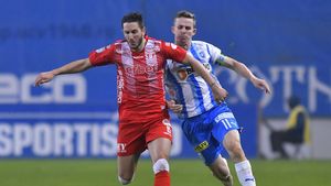 Marko Vukcevic, fundașul de la UTA, a înscris primul său gol la naționala Muntenegrului chiar în poarta României: „E ironic!”