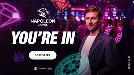 ADVERTORIAL. YOU’RE IN: Napoleon Games, mereu în mijlocul distracției