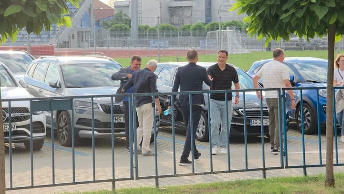 Gică Hagi a mers să vadă Supercupa României. Cu cine s-a îmbrățișat selecționerul