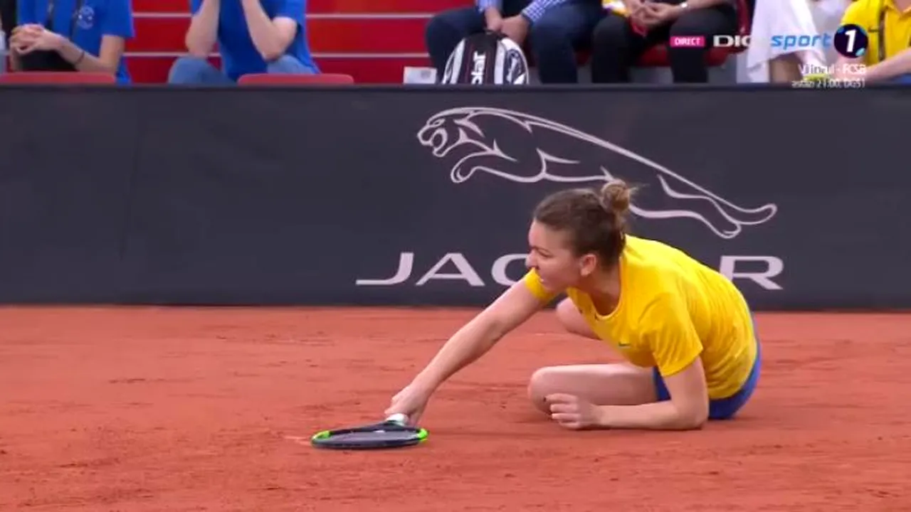 Urmările unui război dur: Simona Halep are probleme medicale. Iese din calcul pentru un eventual meci de dublu? 