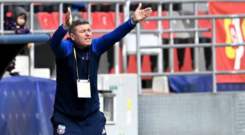 Daniel Oprița, concluzii amare după debutul cu înfrângere al Stelei în play-off: ”A fost relaxare și nu înțeleg de ce!” Reacție după partida cu CFC Argeș