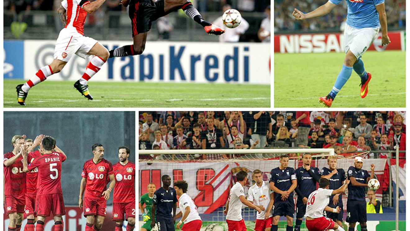 Play-off UCL | Beșiktaș și Arsenal au terminat la egalitate, 0-0.  Toate golurile de la Copenhaga - Leverkusen 2-3 s-au marcat în prima repriză. Rezultatele serii