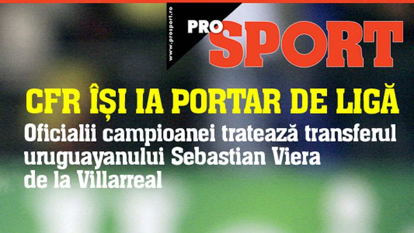CFR-ul, aproape de a semna cu Sebastian Viera