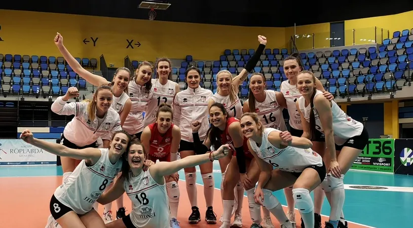 CSM Volei Alba Blaj, în finala Cupei Challenge la volei feminin! La adversara din ultimul act joacă românca Alexia Căruţaşu