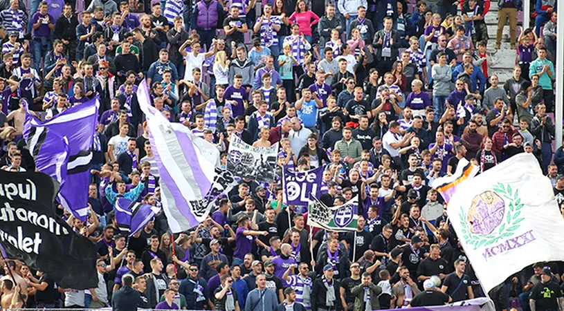 ASU Politehnica va avea galerie la derby-ul cu UTA.** Câte locuri primesc timișorenii și prețul biletelor de acces pe stadion la meciul de la Arad