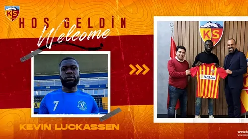 ProSport, confirmat! Dan Petrescu a cumpărat un atacant de la prietenul Gică Hagi. Kevin Luckassen, prezentat oficial la Kayserispor