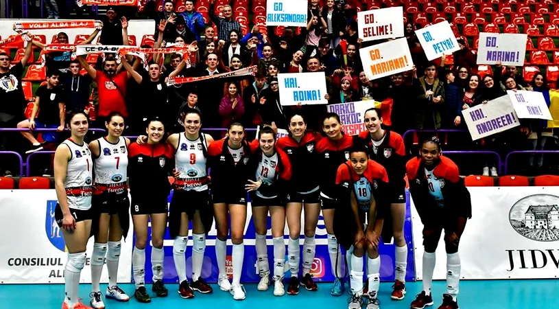 Au luat-o înaintea CSM-ului! Volei Alba Blaj s-a calificat în premieră în turneul Final 4 al Ligii Campionilor. Prima finală de Champions League la București, după o pauză de 8 ani