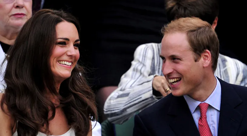 FOTO Prințul William și soția sa, Kate Middleton**, prezenți la meciul Andy Murray - Richard Gasquet