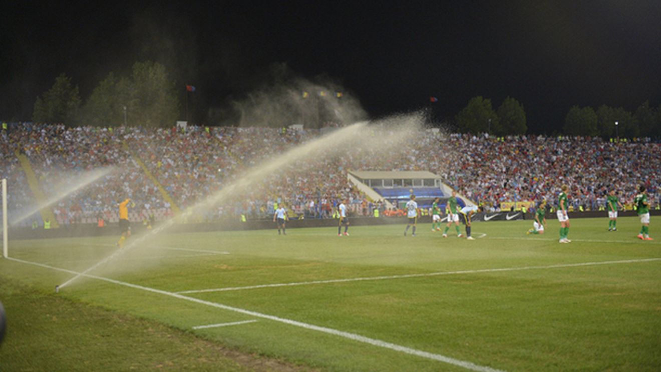 EXCLUSIV** Gazonul din Ghencea intră în reparații! "Roadele nu se vor vedea imediat! Steaua va juca cu "U" Cluj pe Național Arena"