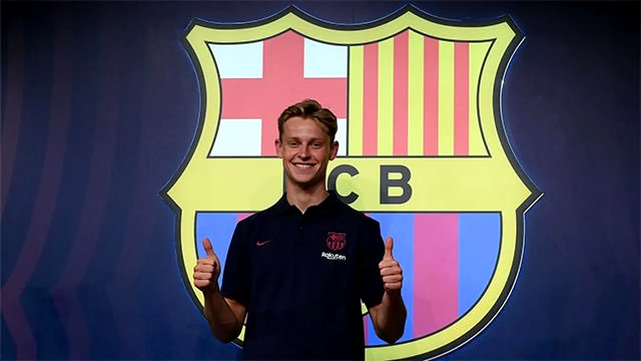 Prima reacție a lui De Jong după ce De Ligt a ales Juventus + cine e catalanul care îl susține pe mijlocaș: 