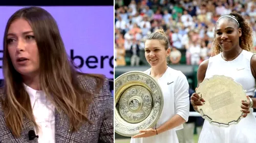 Cum a distrus-o Serena Williams pe Maria Șarapova, spre deosebire de Simona Halep, care i-a oferit o mare bucurie! „Te vede toată lumea că plângi”