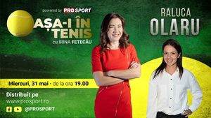 Raluca Olaru e invitata Irinei Fetecău la „Așa-i în tenis”! Dezvăluirile spectaculoase în noua emisiune ProSport!