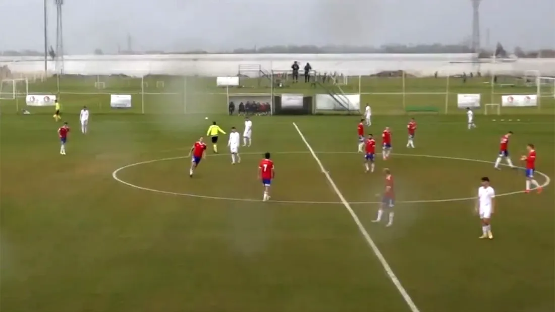 VIDEO | Gol colosal primit de Șelimbăr în primul amical din Turcia. Echipa rusă la care a jucat și Beza, antrenorul sibienilor, a marcat aproape din poartă în poartă