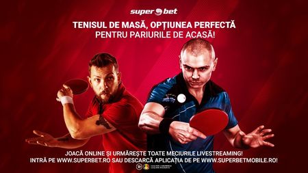 Pariază pe tenis de masă, cel mai generos sport din ofertă!