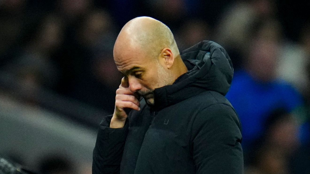 Reacția lui Pep Guardiola, după ce Manchester City a pierdut cu Spurs și a ratat șansa de a se apropia de Arsenal: „Nu suntem în situația de a ne gândi să fim campioni”