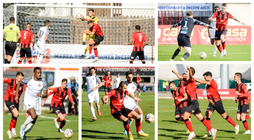 Una dintre acele zile norocoase... CSC Șelimbăr a câștigat la Miercurea Ciuc și s-a reinstalat în fotoliul de lider din Liga 2, cel puțin pentru o zi. Harghitenii au condus și au avut trei bare