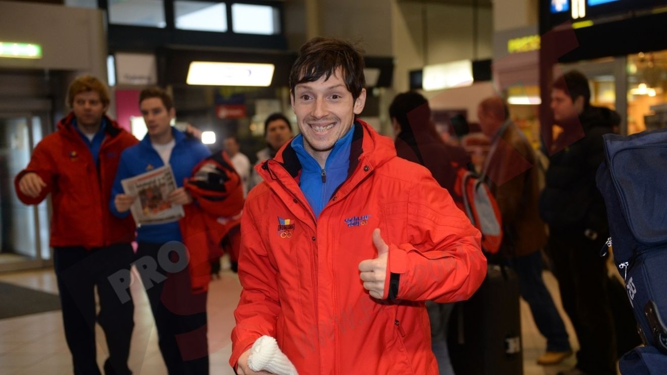 Zoltan Kelemen: "E un miracol că suntem chiar așa mulți, nu mă așteptam". FOTO: Delegația României a plecat spre Soci