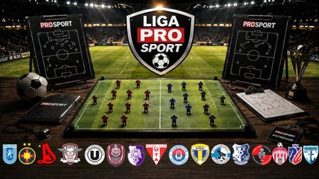 Începe Liga ProSport! Jucătorii din Superliga sunt antrenați de jurnaliști în cea mai provocatoare competiție din fotbalul românesc