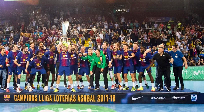 ULTIMA ORĂ | Campionatul masculin de handbal a fost oprit definitiv în Spania! FC Barcelona a luat titlul