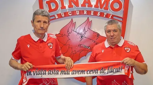 Gheorghe Mulțescu și Cornel Țălnar, prima fotografie după ce s-au întors la Dinamo. Clubul a anunțat oficial despărțirea de Adrian Mihalcea