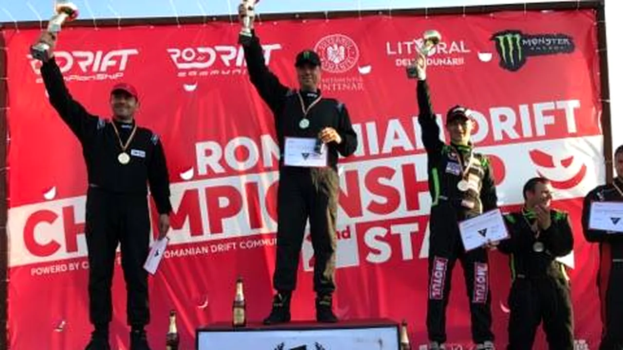 Călin Ciortan a câștigat a doua etapă din Campionatul Național de Drift