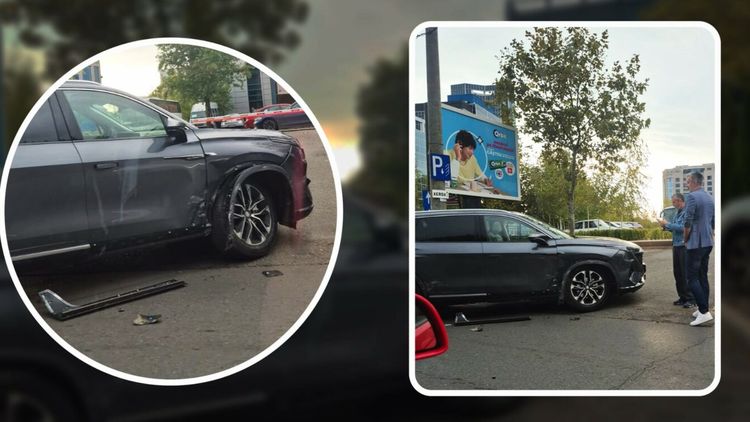 Mihai Stoica a făcut accident și mașina e daună totală. Imagini de la locul impactului. „Sunt nevinovat 100%”. EXCLUSIV