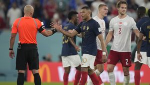 Selecționata Franței, amendată de FIFA după gestul lui Kylian Mbappe de la meciul cu Danemarca! Ce greșeală a făcut starul lui PSG