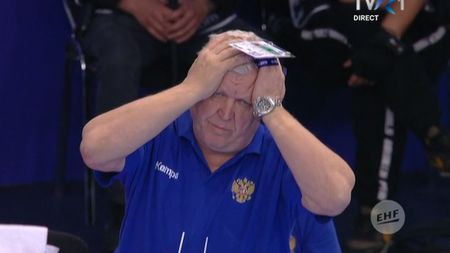 "Ursul" Trefilov nu s-a dezmințit! Gestul care explică întreaga carieră legendară: ce a putut face pe finalul meciului cu România, când Rusia era deja calificată în marea finală