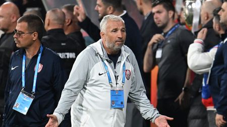 Ghinion curat pentru Dan Petrescu! 2 titulari din CFR Cluj - Paksi s-au accidentat în primele 15 minute și au fost înlocuiți