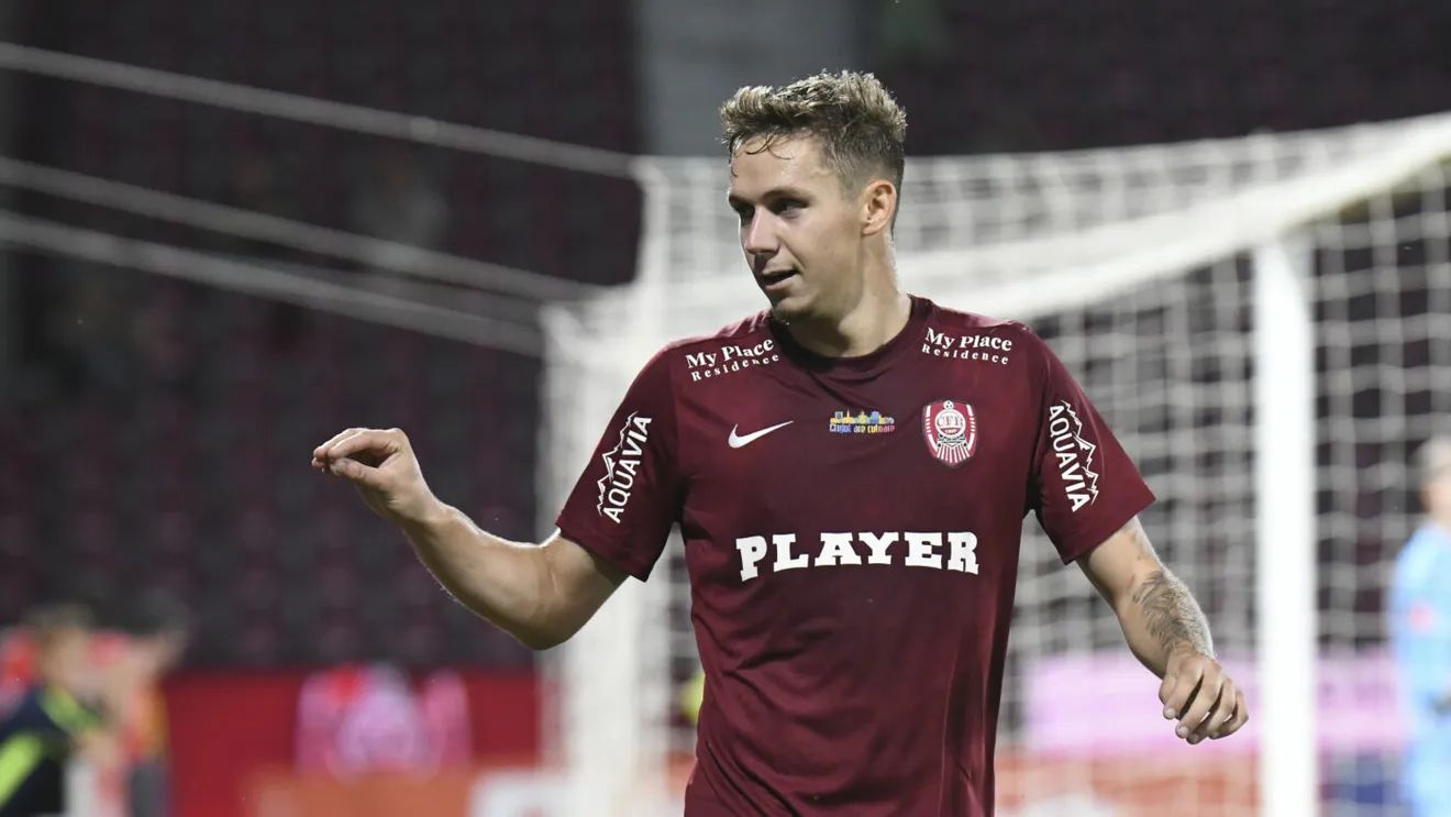 Şoc pentru CFR Cluj. Ce s-a întâmplat cu Louis Munteanu