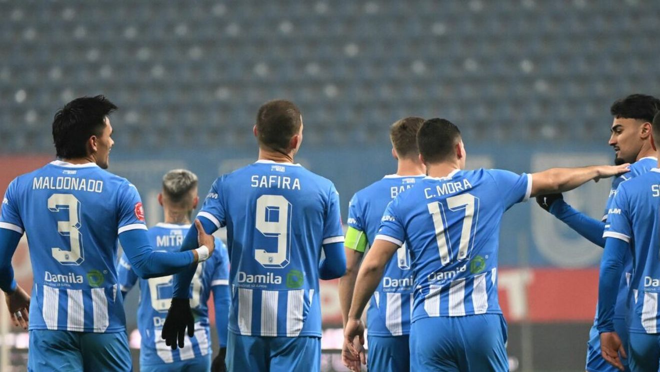 Botoşani, tărâm interzis pentru Universitatea Craiova. O singură victorie pentru olteni în fieful moldovenilor