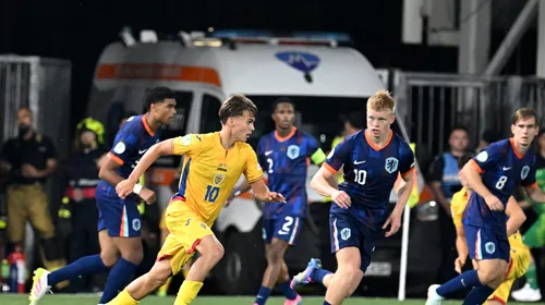 Spaniolii și-au trimis oamenii să-l urmărească la București, în România U19 – Olanda U19: „Interesul lui Real Madrid și al Barcelonei e pozitiv, dar nu știu cât aș juca acolo”