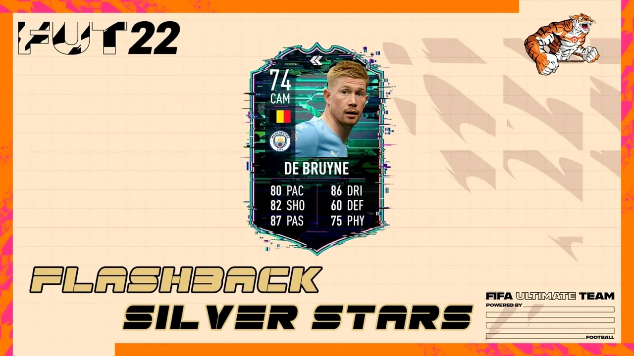 Un card din FIFA 22 primește o nouă variantă, însă mult mai slabă fața de cea anterioară. Ce atribute are cardul lui Kevin De Bruyne Flashback și cât valorează