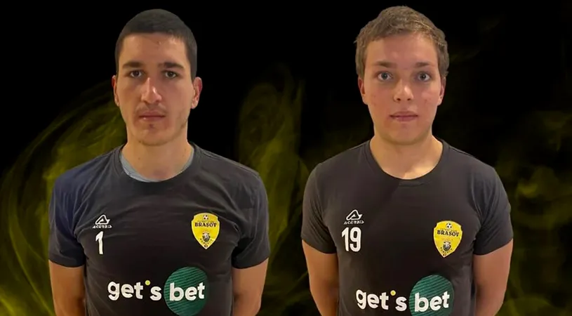 Andrei Ureche şi Luca Florică, prezentați oficial de FC Brașov. Forma de transfer a celor doi jucători