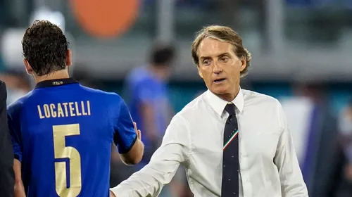 Roberto Mancini, entuziast înainte de Italia – Austria: „Suntem pe Wembley ca să ne întoarcem”. Va îngenunchea sau nu Squadra Azzurra la Londra