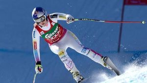 Schioarea americană Lindsey Vonn a egalat recordul de 62 de victorii în Cupa Mondială